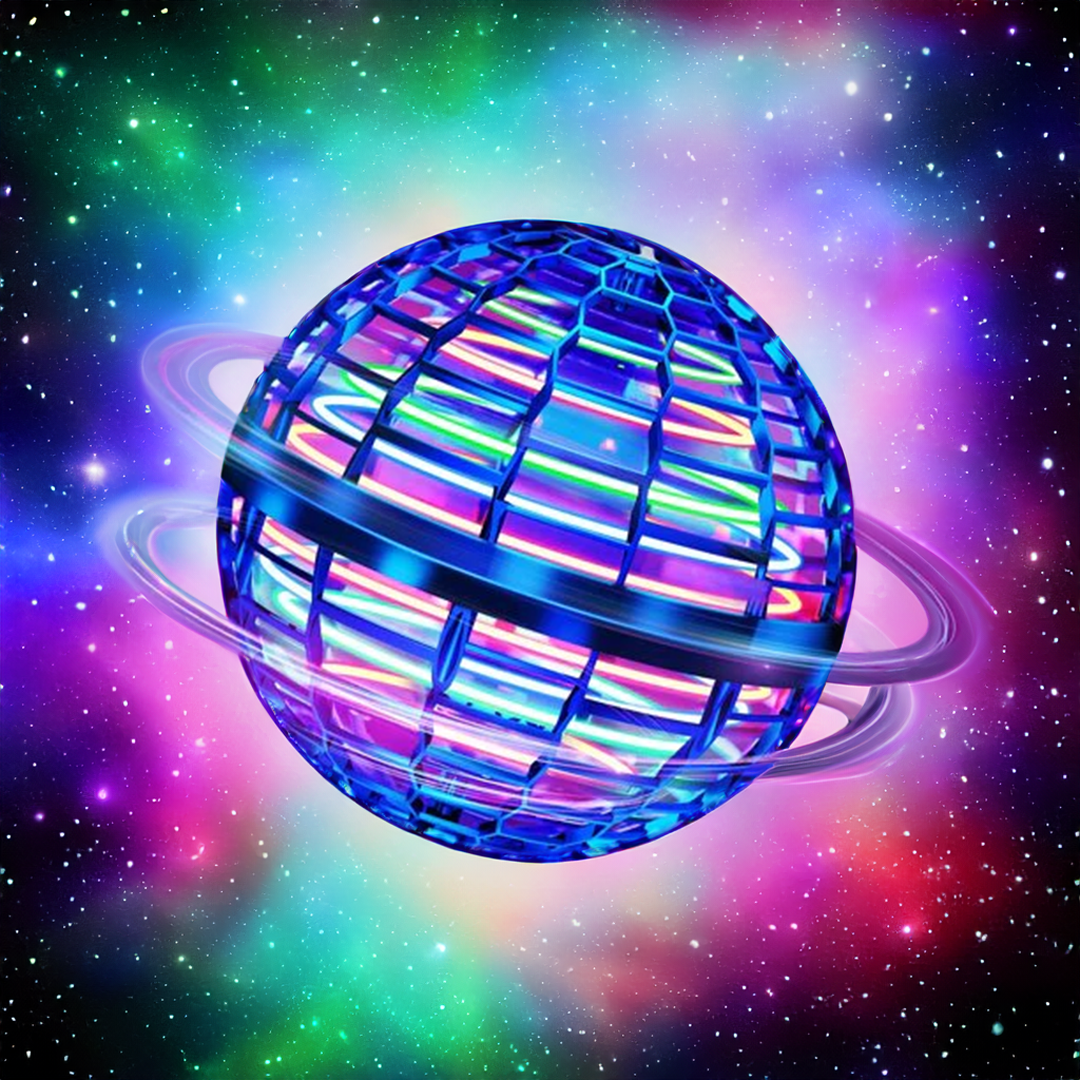 Flying Orb Ball – Interactive Floating Toy for Indoor and Outdoor Play, Safe and Durable, USB Rechargeable, 15 cm Diameter 1