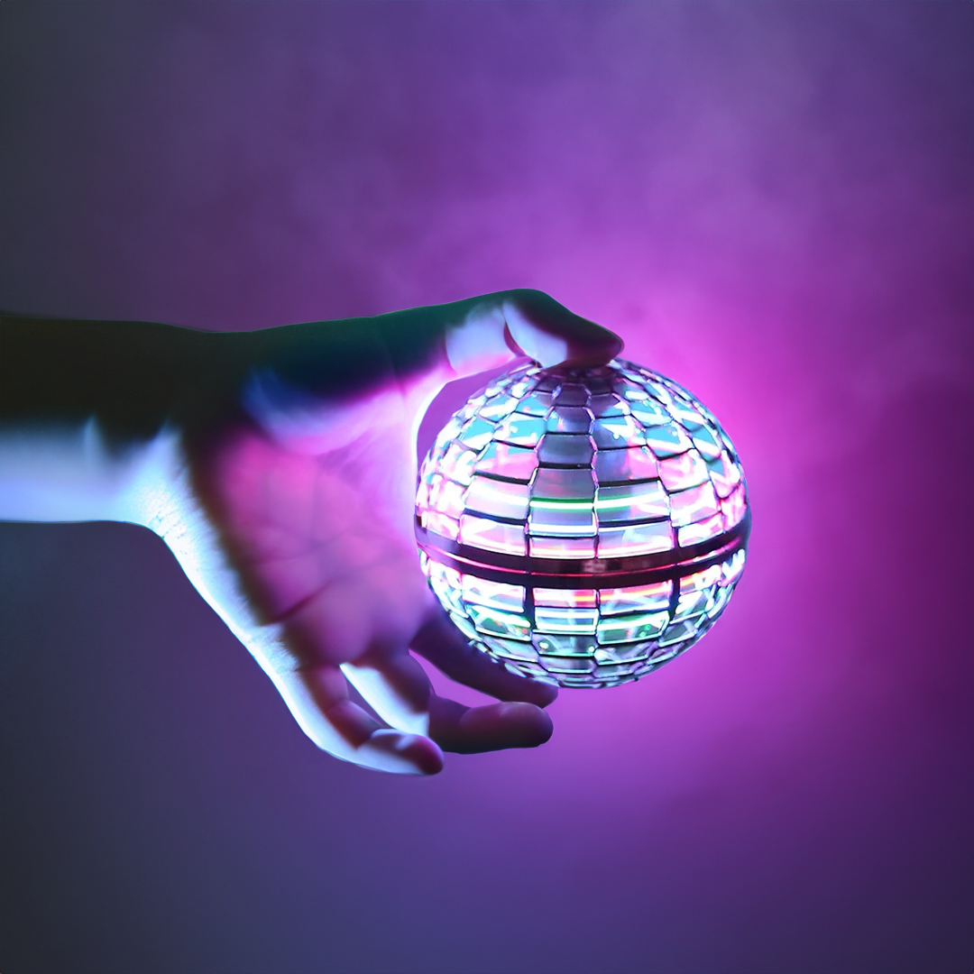 Flying Orb Ball – Interactive Floating Toy for Indoor and Outdoor Play, Safe and Durable, USB Rechargeable, 15 cm Diameter 2