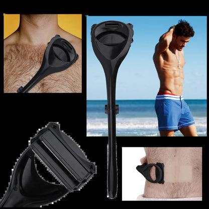 Portable Double Blade Back Shaver - Halri
