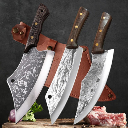 Sharp Heavy Duty Cleaver Knife for Meat and Veg - Halri