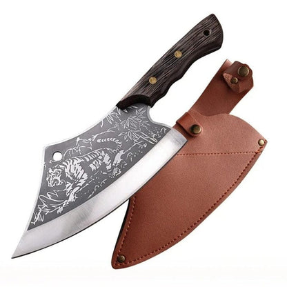 Sharp Heavy Duty Cleaver Knife for Meat and Veg