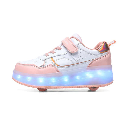 Comfortable LED Light Up Kids Sneakers - Halri