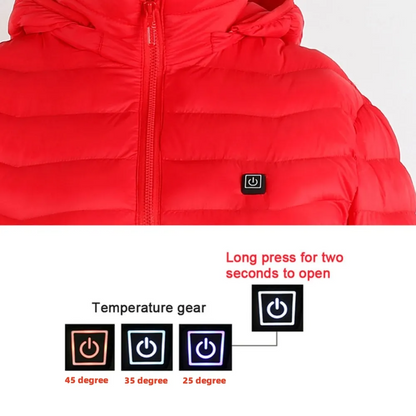 Warm Insulated Electric Jacket for Men and Women