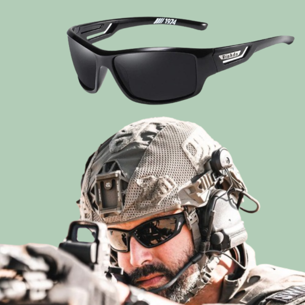 Tactical Polarized Sunglasses UV Protection Fishing Glasses - Halri