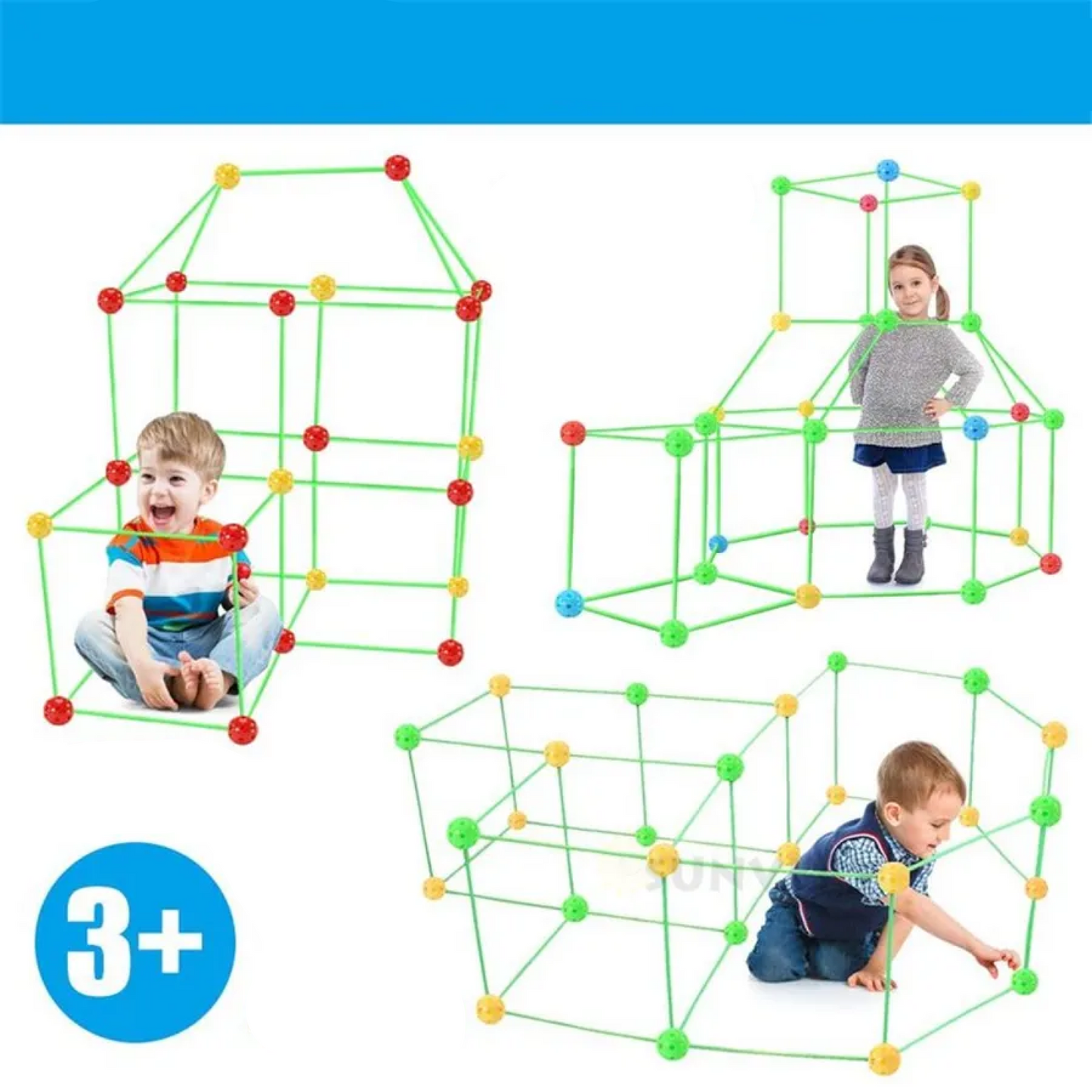 Fun Kids Playhouse Building Kit - Halri