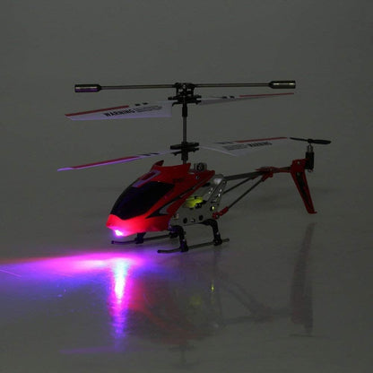 Durable Mini RC Helicopter with Gyro Red
