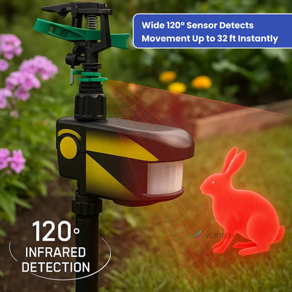 Automatic Outdoor Sprinkler for Pest Control