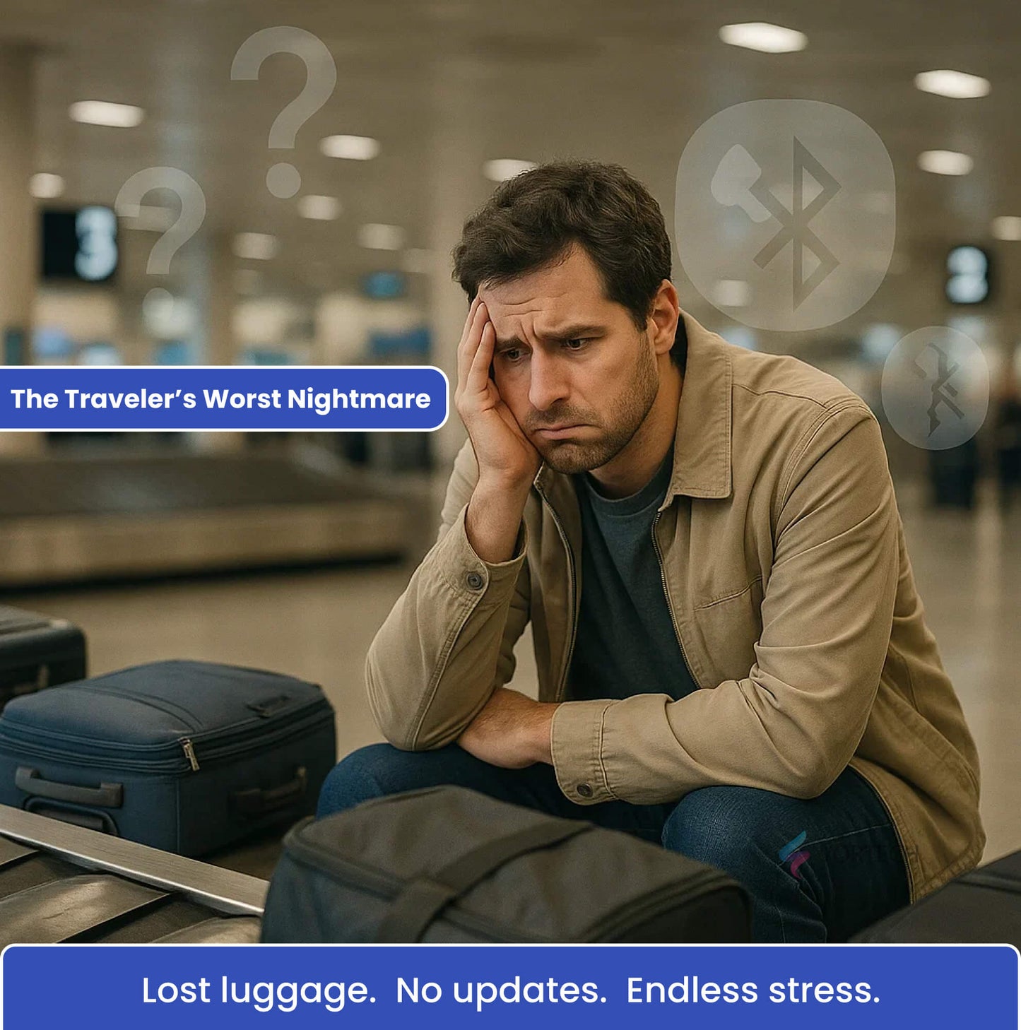 Portable Travel Bag GPS Locator with Live Tracking