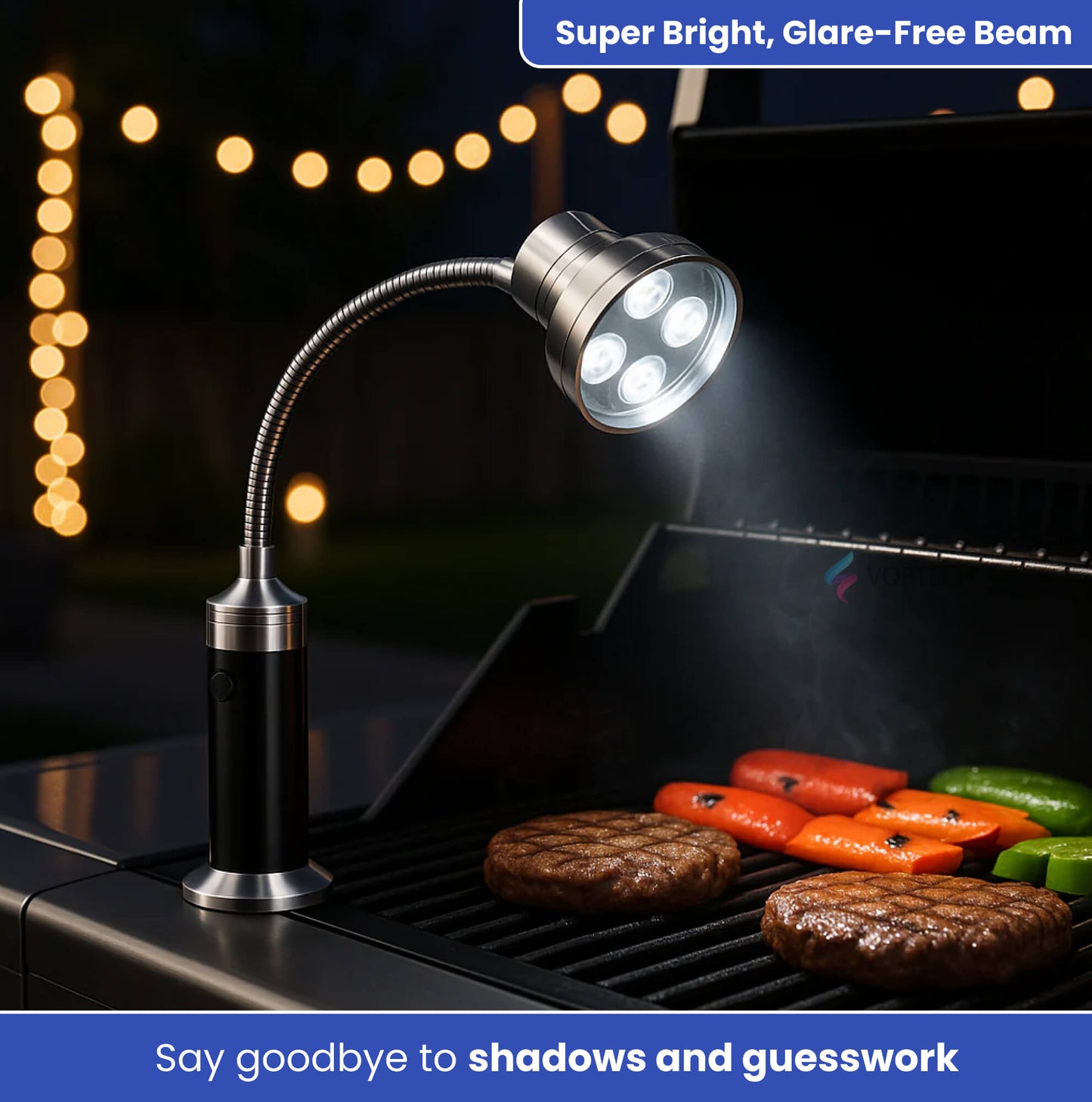 Bright LED Magnetic BBQ Grill Light