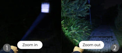 Bright Portable Rechargeable LED Flashlight