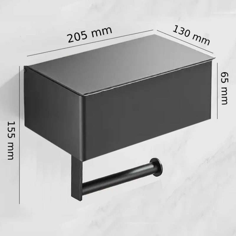 Easy Install Toilet Paper Holder with Shelf