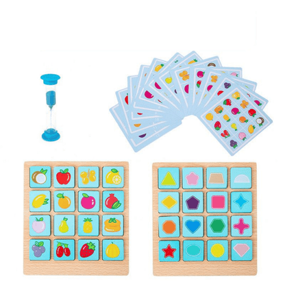 Fun Wooden Learning Puzzle Board - Halri