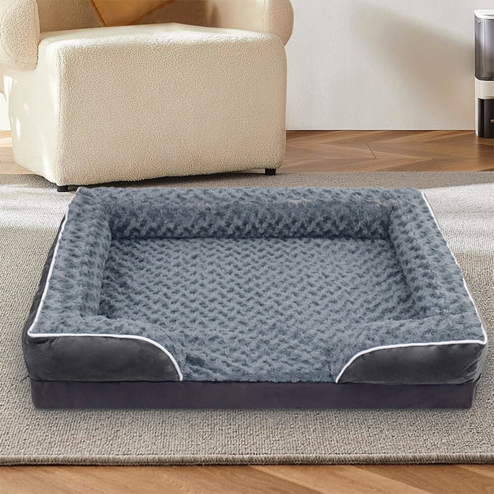 Orthopedic Dog Bed - Waterproof Support Mattress
