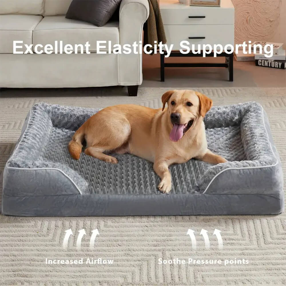 Orthopedic Dog Bed - Waterproof Support Mattress