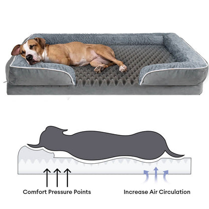 Orthopedic Dog Bed - Waterproof Support Mattress