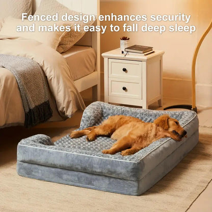 Orthopedic Dog Bed - Waterproof Support Mattress