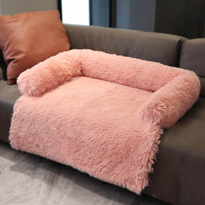 Comfortable Pet Sofa Bed - Plush Dog Cushion