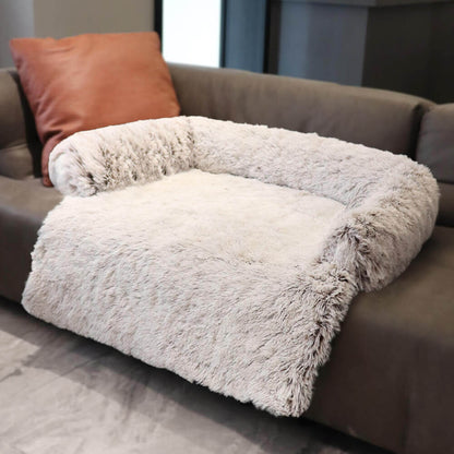 Comfortable Pet Sofa Bed - Plush Dog Cushion