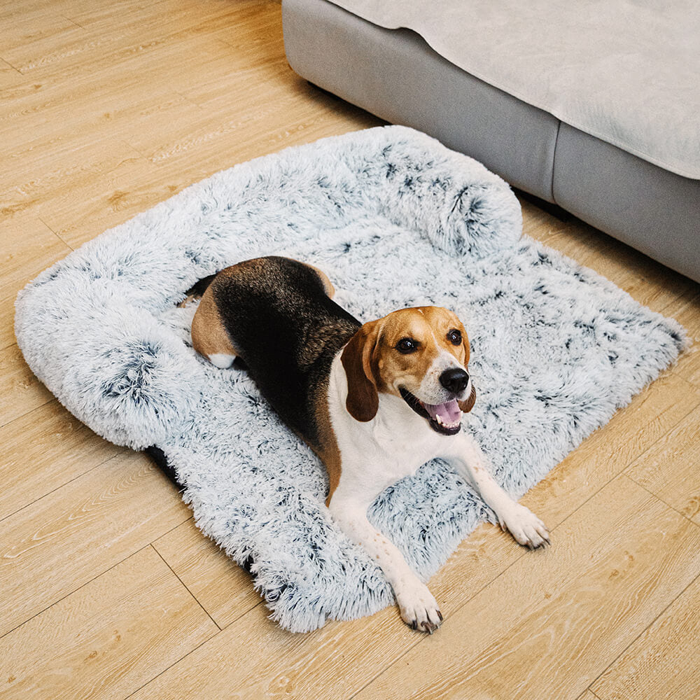 Comfortable Pet Sofa Bed - Plush Dog Cushion