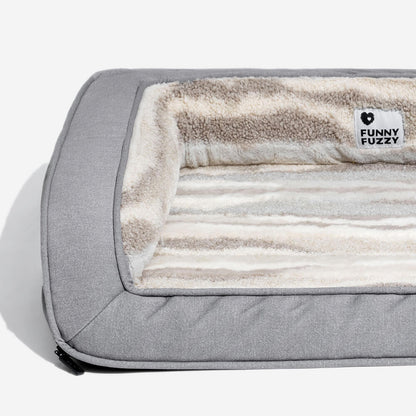 Comfortable Pet Sofa with Soft Wool Cushion