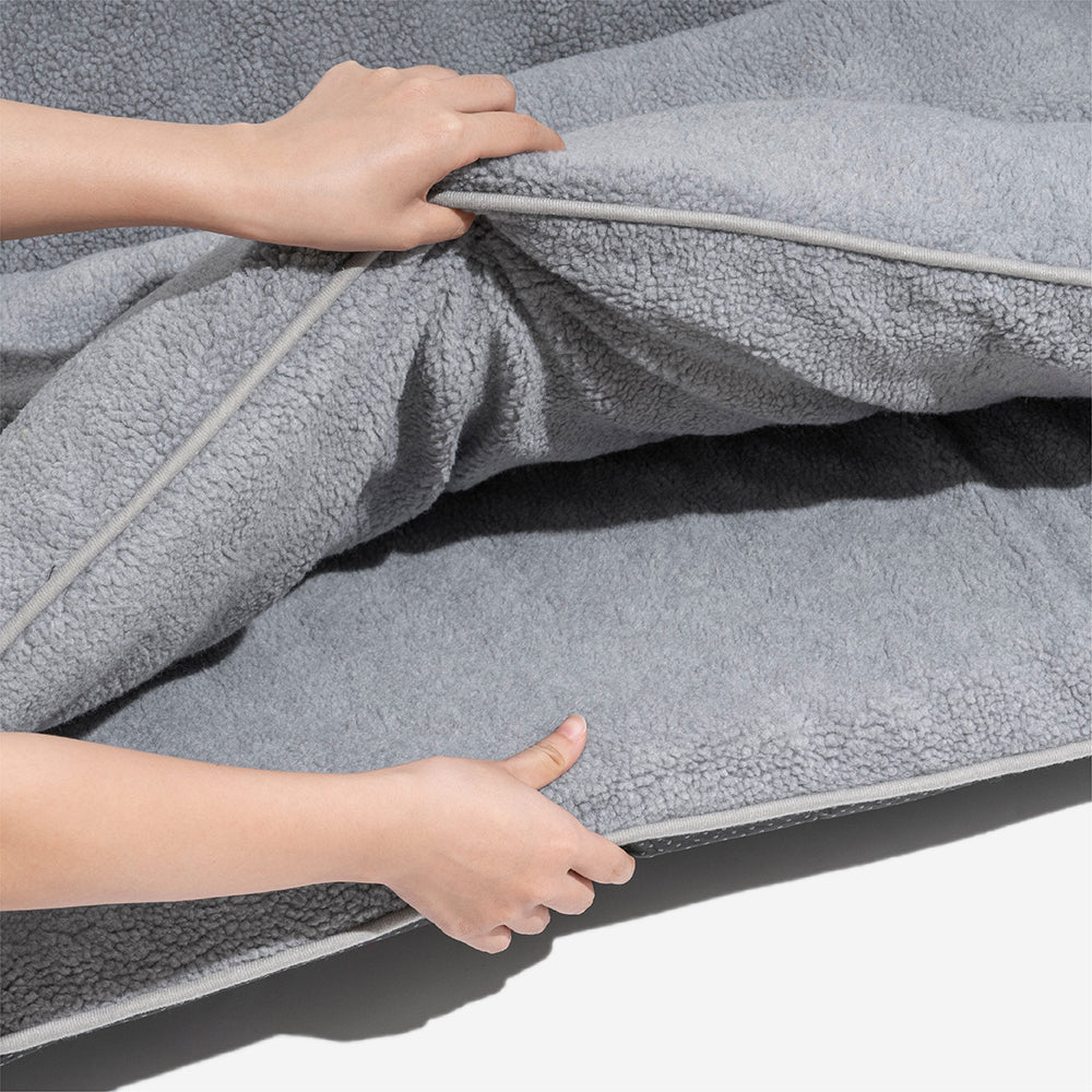 Plush Pet Fleece Couch Bed