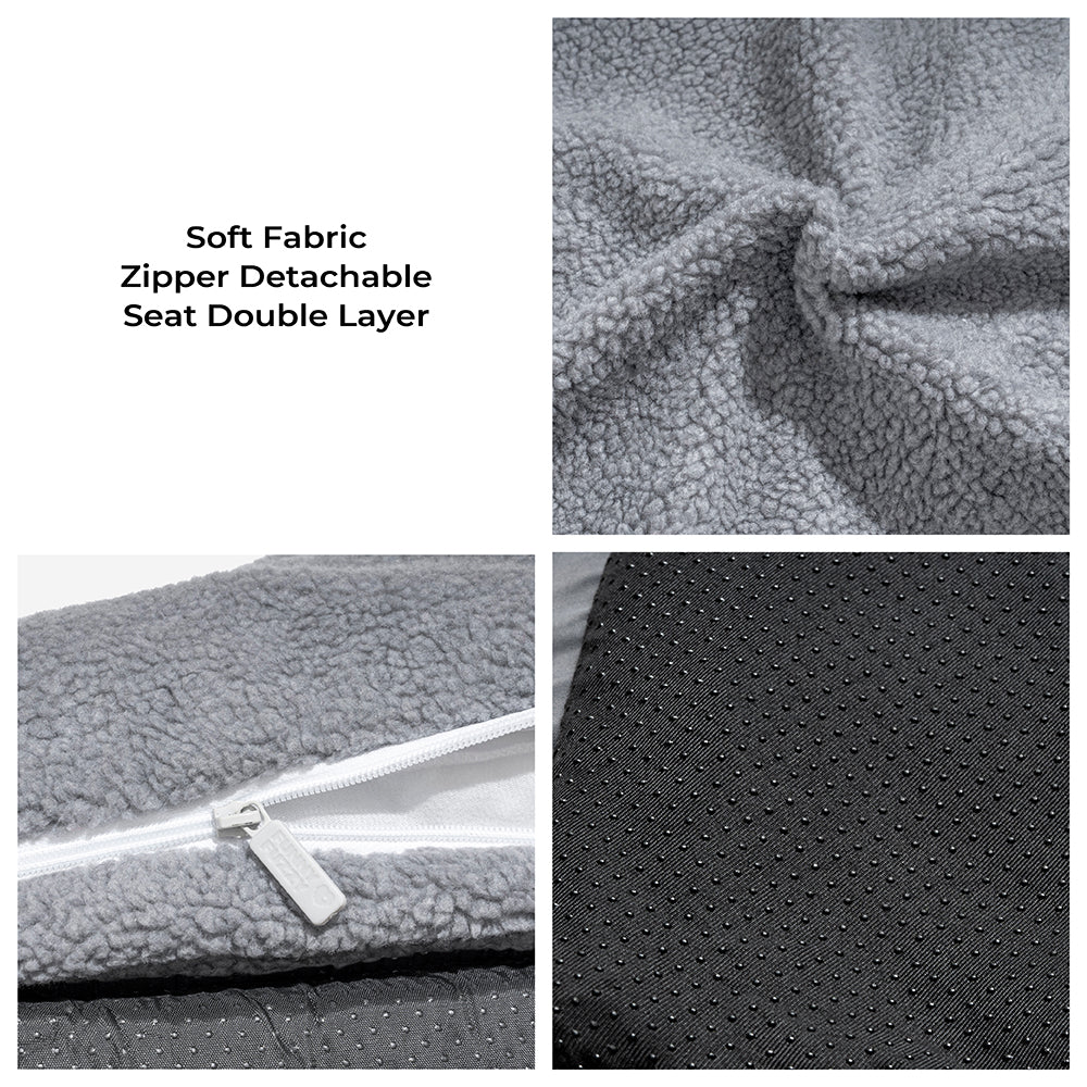Plush Pet Fleece Couch Bed