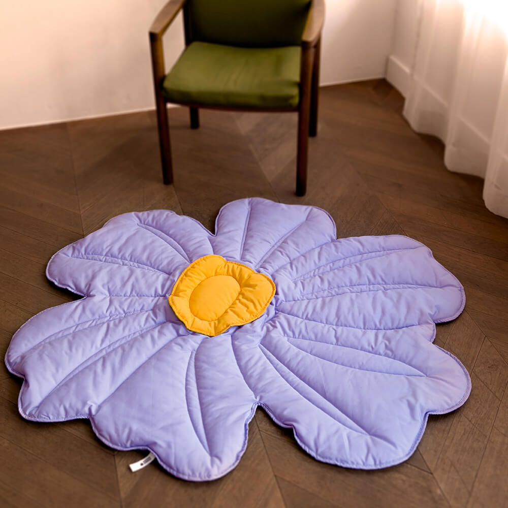 Large Floral Pet Throw Blanket