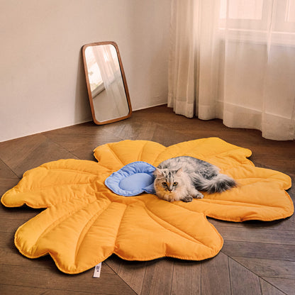 Large Floral Pet Throw Blanket