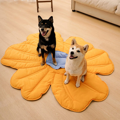 Large Floral Pet Throw Blanket