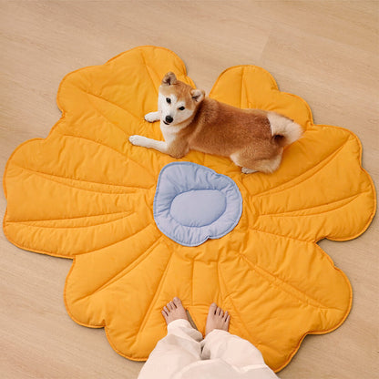 Large Floral Pet Throw Blanket