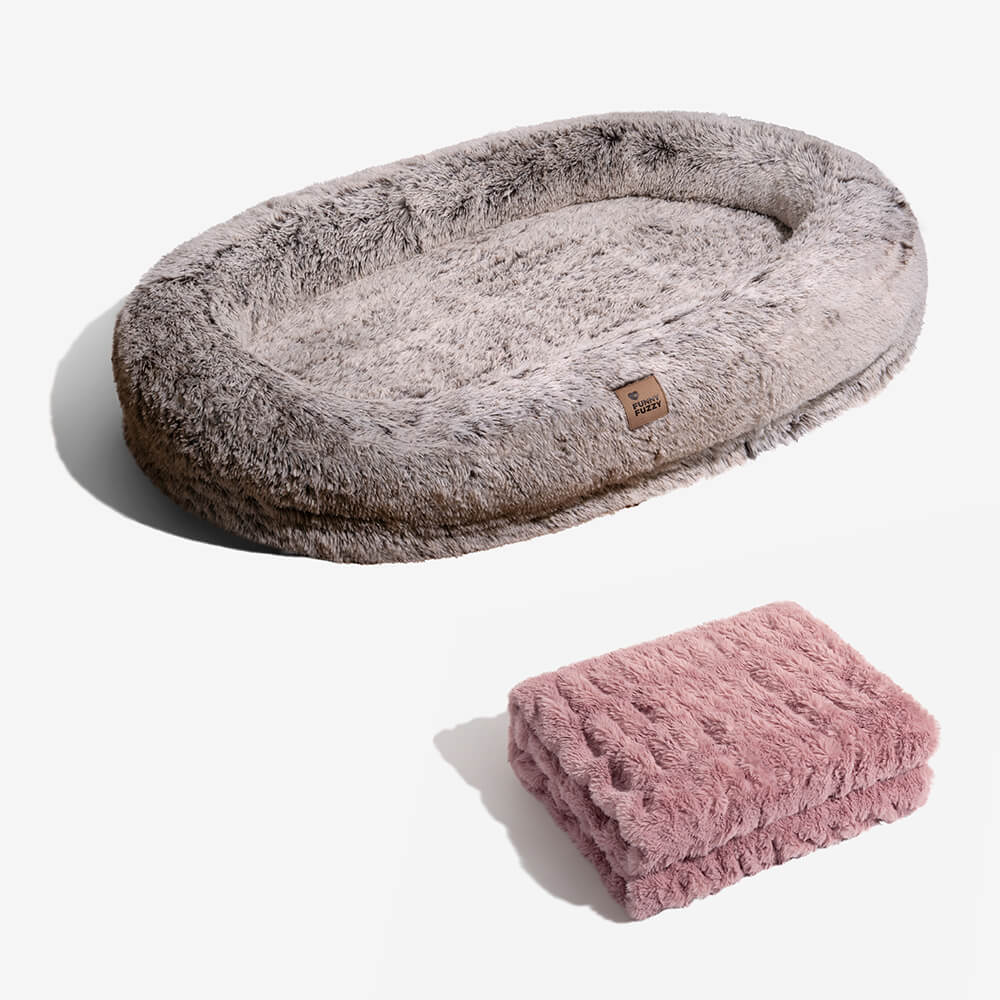 Extra Large Plush Orthopedic Dog Bed