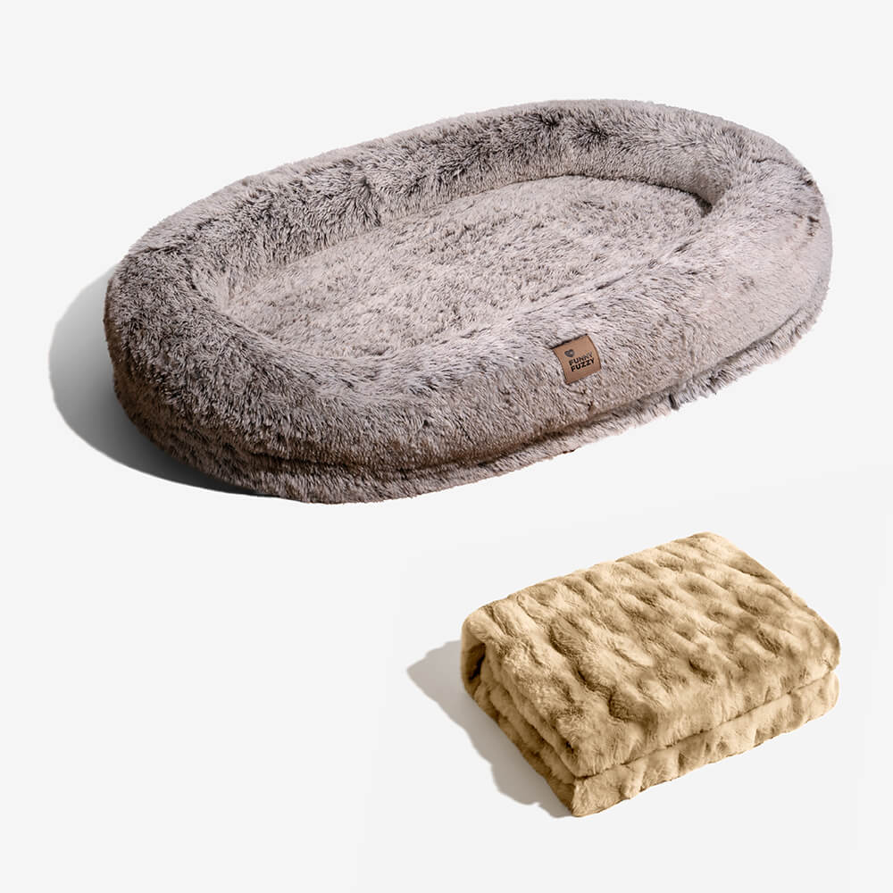 Extra Large Plush Orthopedic Dog Bed