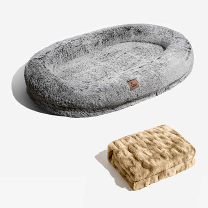 Extra Large Plush Orthopedic Dog Bed