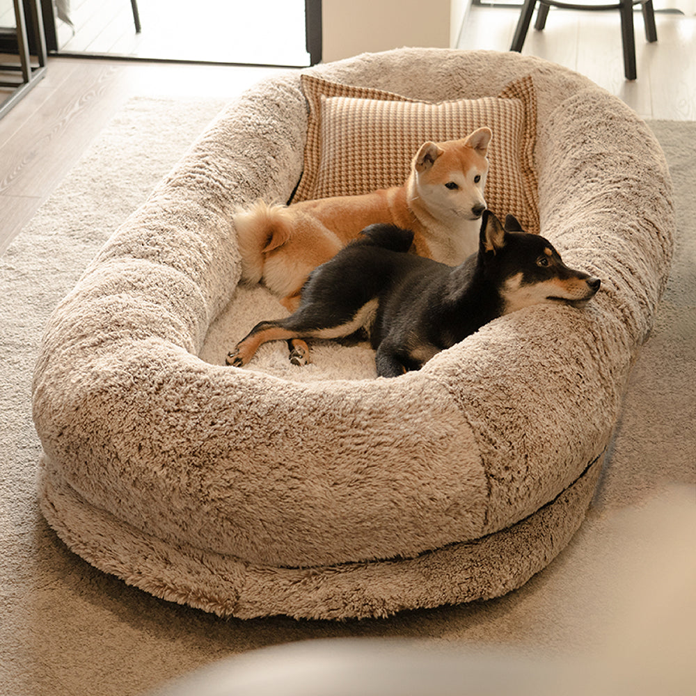 Extra Large Plush Orthopedic Dog Bed