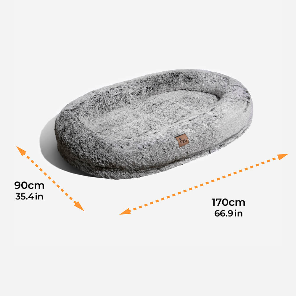 Extra Large Plush Orthopedic Dog Bed