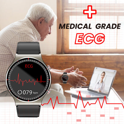 Advanced Fitness Tracker with ECG and Heart Monitoring