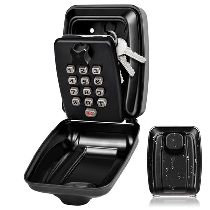 Secure Weatherproof Key Storage Box - Halri
