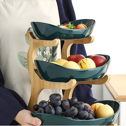 Stackable Wooden Fruit Stand