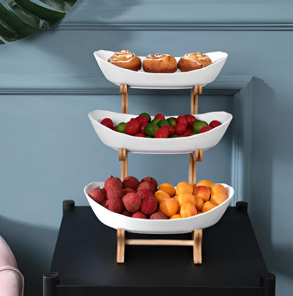 Stackable Wooden Fruit Stand