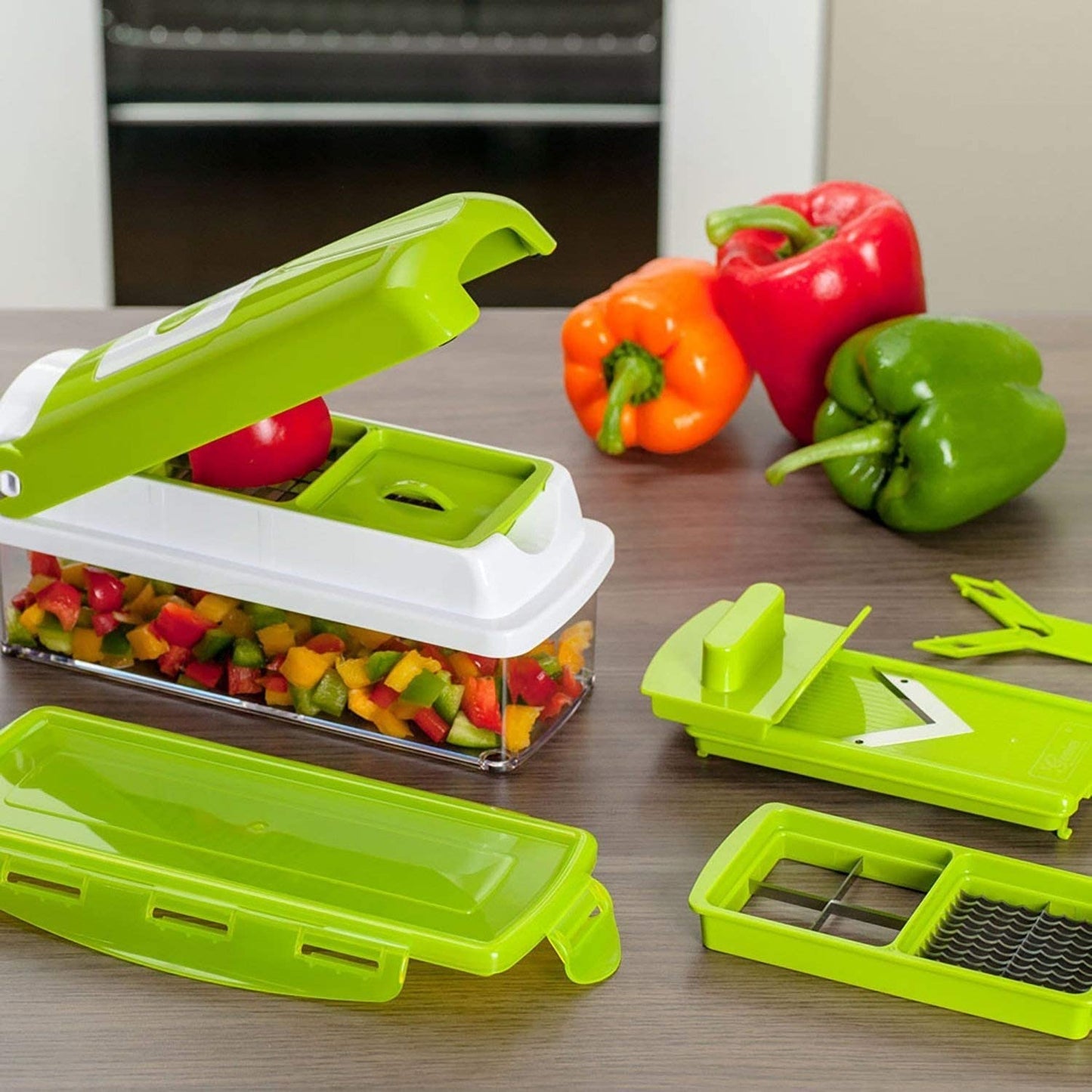Easy 12-in-1 Veggie Chopper and Slicer