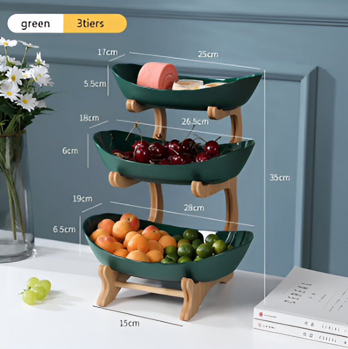 Stackable Wooden Fruit Stand