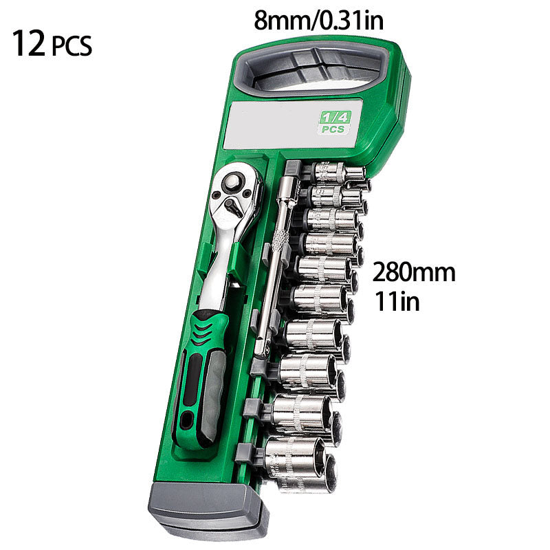 Heavy Duty Tool Socket Wrench Set