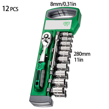 Heavy Duty Adjustable Socket Wrench Set