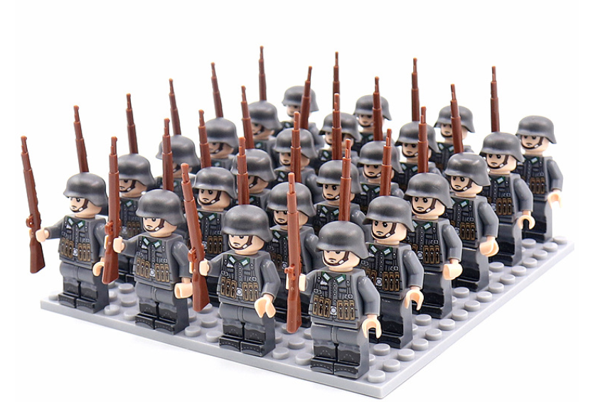 Historic WWII Building Block Set