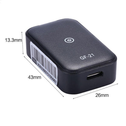 Compact GPS Locator with Live Tracking and Voice Recording