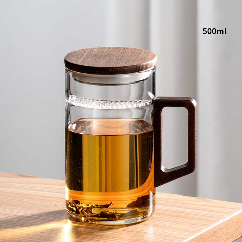 Delicate Japanese Heat Resistant Glass Tea Cup Set - Halri