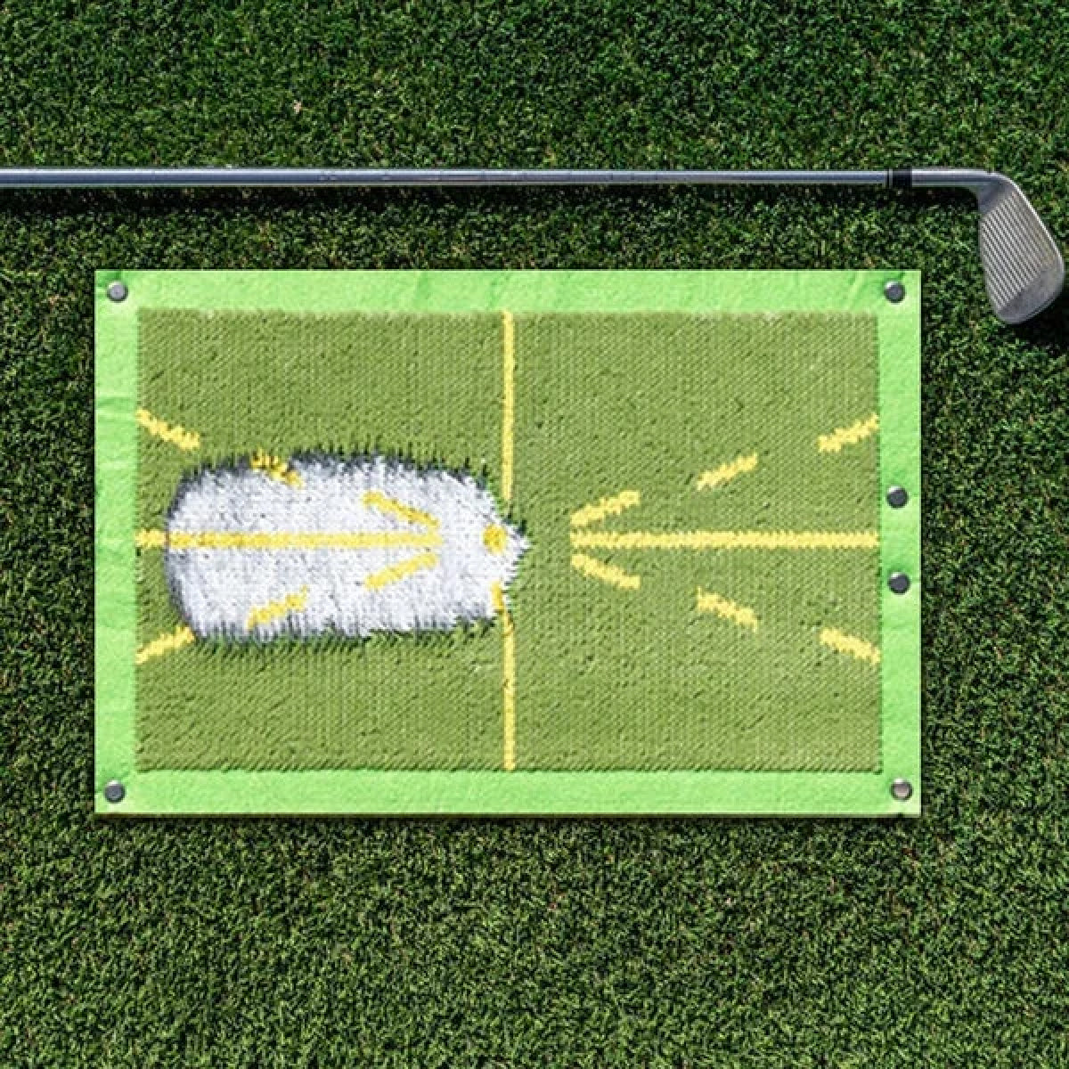Accurate Golf Swing Trainer Mat for Indoor Outdoor Practice