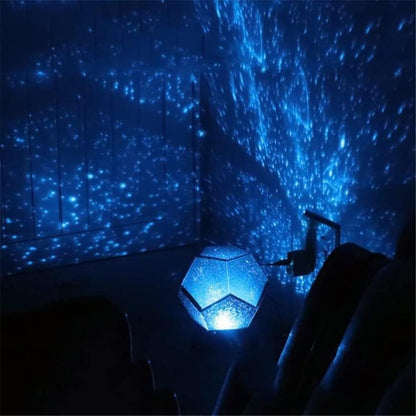 Colorful Star Night Light Projector for Bedroom - Halri