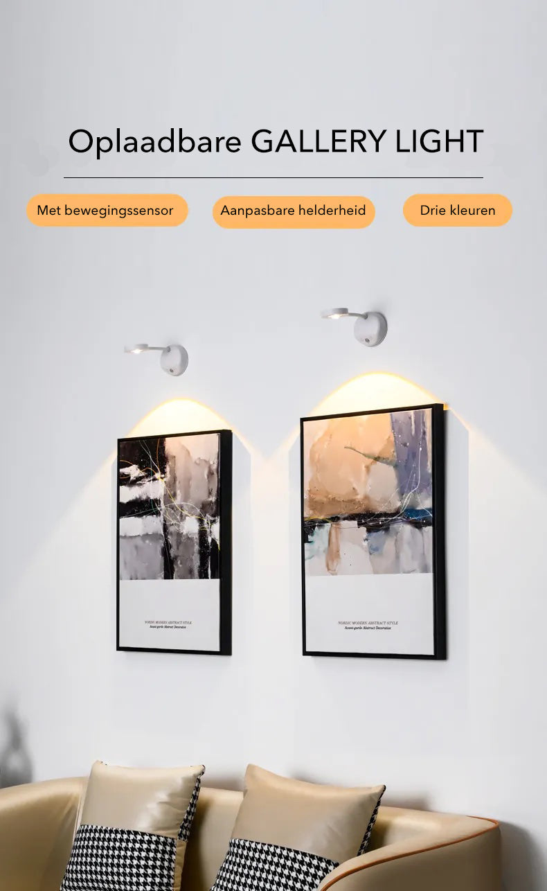 Modern Wireless LED Wall Lamp - Halri