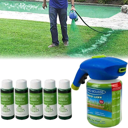 Lawn Care Spray Seeder Kit for Grass Repair - Halri